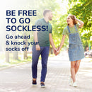 Dr Scholl’s Go Sockless! Cushioning Insoles for Women Men Unisex, 3 Pairs, Trim to Fit - Absorbs Moisture to Keep Feet Dry, Shoe Inserts for Women Men with Plush Terry Cloth Layer for Added Comfort - Mens 7-13 Womens 5-10 — 2