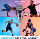 Own Harmony Electric Foot Callus Remover - Rechargeable Pedicure File Tool - Gray — 7