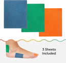 ZenToes Moleskin for Feet, Cut-to-Fit Adhesive Padding, 3 Sheets 4