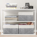 Fab totes Storage Bins Foldable Storage Baskets with Rope Handles — 6