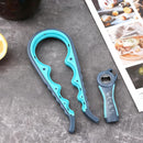 Jar Opener for Seniors with Arthritis,Jar Opener for Weak Hands,5-in-1 Bottle Opener,4-in-1 Can Opener (A-Blue) — 7
