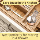 Simply Gourmet Measuring Cups & Spoons Set of 12, 18/08 Stainless Steel Kitchen Gadgets, Stackable Design with Long… — 4
