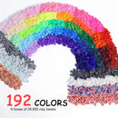 Redtwo 30000 Pcs Clay Beads 192 Colors Bracelet Making Kit — 2