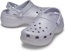 Crocs Women's Classic Platform Glitter Clog – Mauve Mist — 6