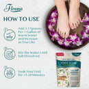 Foot Soak Epsom Salt with Tea Tree Oil 2 LB - Epsom Salt with Essential Oils for Healthy Toenails, Soothing Relief, Callus Softening - Pedicure Therapy for Soft, Rejuvenated Feet — 6