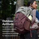 Osprey Quasar 26L Commuter Backpack, Cascade Blue/Coal Grey Heather — 4