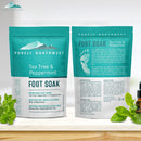Purely Northwest-Tea Tree, Peppermint, MSM & Epsom Salt Foot Soak-for Stubborn Foot Odor, Burning & Itching associated with Athletes Foot- Softens Dry Skin & Calloused Heels-1 Pound — 7