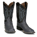 Tony Lamas Boot Men's Footwear Western Vale 11" Full Quil Color Grey image 0
