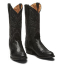 Tony Lamas Boots Men's Footwear  Nacogdoches 13" Teju Lizzard Color Black image 0