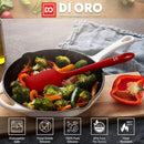 DI ORO Silicone Spatula Set - 600F Heat Resistant, 3-Pc Red — 3