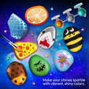 Rock Painting Kit- Glow in The Dark Rock Kit, Arts and Crafts for Kids Ages 6-12, Art Supplies Toy, Kids Craft Paint Kits, Arts & Crafts for Boys Girls Birthday Party Gift Toy — 6