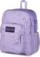JanSport 34L Big Backpack - 15 Inch Laptop Sleeve, Pastel Petals Lilac | One Size — 8