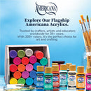 DecoArt Americana Acrylic Paint Set – Popular Colors, 18 Bottles (2 fl oz) – Art and Craft Acrylic Paints for Canvas, Wood, and More | Assortment | 2 Fl Oz (Pack of 18) — 3