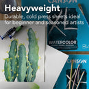 Canson XL Series Watercolor Paper Pad, 11" x 15", 30 Sheets/Pad, 1 Pad | 11x15 | Fold Over — 3