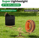 Garden Hose 50FT, Non-Expanding Water Hose Ultra Lightweight | Black — 7