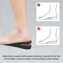 Height Increase Insoles 3-Layer Air up Shoe Lifts Elevator Shoes Insole -6 cm (2.4 inches) Heels Lift Inserts for Men and Women - 3 Layers — 6