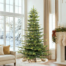 Puleo International 7.5ft Pre-Lit Aspen Fir Artificial Christmas Tree — 3