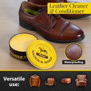 Fiebing's Yellow Saddle Soap for Leather (6 Pack, 12 oz Each) - Leather Cleaner & Conditioner to Soften, Protect & Restore Leathercraft - Leather Soap for Car Seat, Couch, Shoe, Purse, Boot, Bag — 2