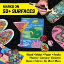 Posca Paint Art Markers, Set of 15 5M Medium Acrylic Markers with Reversible Tips, Artist Recommended Paint Pens for Gifts, Decorations, Fabric, Metal, Windows, Wood and Canvas | Medium Tips | 15 Count (Pack of 1) — 3
