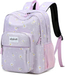 abshoo Classical Basic Daisy Womens School Backpack For College Teen Girls Water Resistant Bookbag (Daisy Purple) | 16.5 Inc — 1
