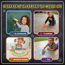 16 PCS Sidewalk Chalk for Kids -16 Colors, Non-Toxic Washable Jumbo Chalks — 7