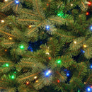 National Tree Company 7.5ft Pre-Lit Downswept Douglas Fir Christmas Tree — 3