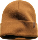 FURTALK Beanie for Men Women Cuffed Thick Knitted Winter Hat Skull Cap - Brown — 1