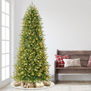 Puleo International 7.5ft Pre-Lit Slim Fraser Fir Christmas Tree — 6