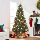 Best Choice Products 6ft Pre-Lit Pre-Decorated Artificial Christmas Tree Spruce w/Twinkling LEDs Pinecones, Berries, 250 Lights, w/ 798 Tips — 2