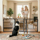 FXW Dog Gate, Extra Wide Adjustable for Openings Up to 83", 32" H