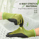 COOLJOB 2 Pairs Gardening Gloves for Women and Men, Bamboo Working Gloves…