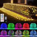 LitHome 204 LED Christmas Net Lights Outdoor Connectable, 9.8FT x 6.6FT — 1