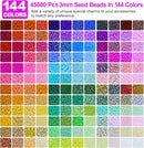 Redtwo 3mm 45000pcs Glass Seed Beads Kit — 2