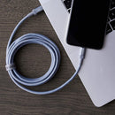 Amazon Basics MFi Certified USB-C to Lightning Cable, Fast Charging with Power Delivery for Apple iPhone 14 Series, 13 12 11 X Xs Pro, Pro Max, Plus, iPad, 6 Foot, Dark Gray 6