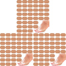 Nuanchu 60 Pieces Bunion Cushions Self-Adhesive Bunion Pads Foot Callus Patches Foot Blister Shoe Accessories Women Men Feet Heel Protector Pads(Skin Color,M) (Pack of 3) | M (Pack of 3) — 1