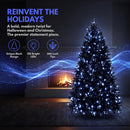 7.5ft Artificial Christmas Tree with 150 Lights for Holiday Decor — 5