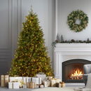 National Tree Company 7.5ft Pre-Lit Dunhill Fir Artificial Christmas Tree — 5