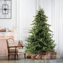 Fraser Hill Farm 7.5-Ft. Woodside Pine Artificial Christmas Tree with Stand and No Lights, Unlit Foldable Fake Christmas Tree with Realistic Foliage for Home Decoration — 3