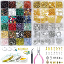 ygorios Jewelry Making Kit for Adults - 1760 PC Crystal Beads, 800 PC Jewelry Findings, DIY Bracelet, Earring — 1