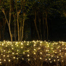 Wintergreen Lighting Set of 100 Warm White LED Christmas Net Lights, Outdoor Christmas Decorations, Green Wire (4 x 6 ft, M5 Lights, LED Warm White) — 8
