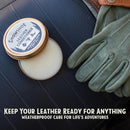 Snowshoe Leather Conditioner, Made in USA Since 1927 - Protect, Condition, Restore & Waterproof - Leather Conditioner for Furniture, Couch, Purses, Shoes, Boots, Gloves, Saddles (4 oz) — 7