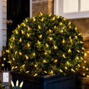 Christmas Net Lights Outdoor 120 LED 6ftx5ft Christmas Decorations Light ,8 Modes Connectable Waterproof Net Mesh Lights for Xmas Trees, Bushes, Wedding, Garden, Outdoor, Indoor Decor (Warm White) — 1