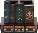 MyGift Decorative Desk Organizer Pen and Pencil Holder with Storage Drawer — 6