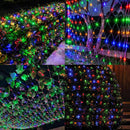 WATERGLIDE Outdoor Christmas Net Lights, 12FT x 5FT 360 LED Mesh String Light with 8 Lighting Modes, Connectable Light for Garden Tree Bushes, Holiday Wedding Party Decorations, Multicolor — 2