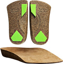 3/4 Length Cork Neon Shield Arch Support Insole for Kids with Foot Pronation, Flat feet, or Any Other undiagnosed Arch Support Issues. (Kids Size 4-7.5) — 7