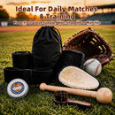 Prelady Baseball Glove Break-in Kit with Glove Mallet, Wrap, Cleaner & Leather Conditioner Oil for Baseball & Softball Mitt Care — 8
