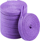Teskyer Shoe Laces for Sneakers, 4 Pairs Flat Shoelaces | Light Purple — 1