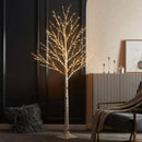 LITBLOOM Lighted Twig Birch Tree with Fairy Lights 6FT 330 LED for Indoor Outdoor Home and Christmas Holiday Decoration — 1
