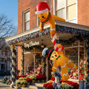 AerWo 7FT Christmas Inflatables, Gingerbread Inflatable Christmas Outdoor — 2
