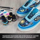 Crazy Colors Olive Green Premium Acrylic Leather and Shoe Paint — 4